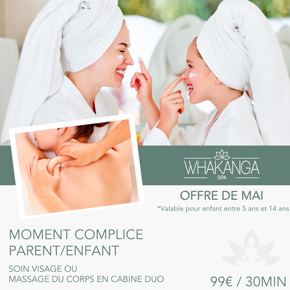 Massage offre Avril