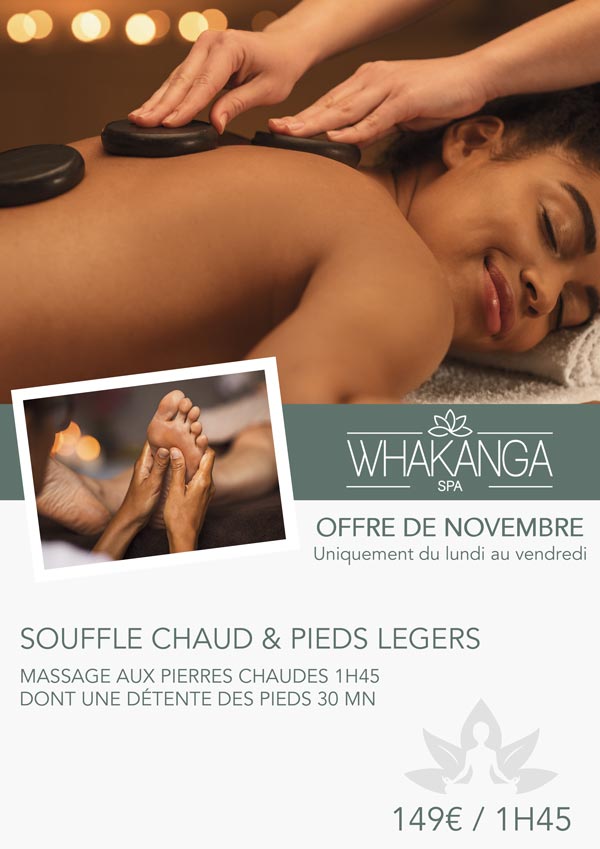 Massage offre Avril