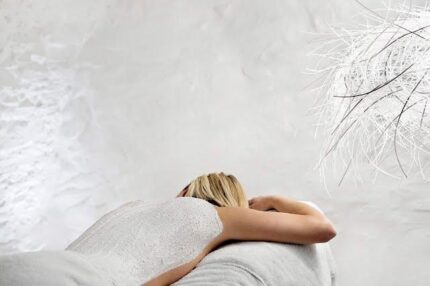 Enveloppement blanc comme neige